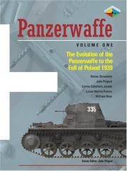 Tapa de PANZERWAFFE: GERMAN ARMOUR AND ARMOURED UNITS 1939-1945 VOL 1