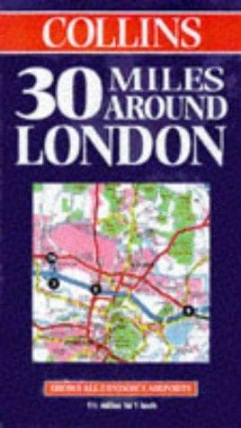 Tapa de 30 Miles Around London (Map)