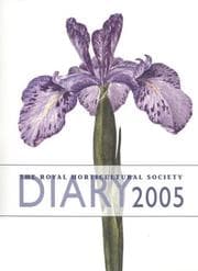 Tapa de The Royal Horticultural Society Diary 2005 (Rhs Diary)