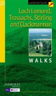 Tapa de Pathfinder guide to Loch lomond, trossachs, Stirling and Clackmannan walks