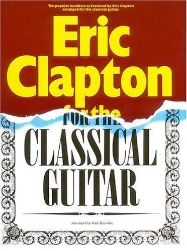 Tapa de Eric Clapton for Classical Guitar