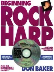 Tapa de Beginning Rock Harp with CDROM (Harmonica)