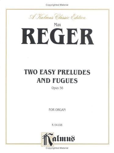 Tapa de Two Easy Preludes, Op. 56