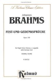 Tapa de Fest-und Gedenkspruche, Op. 109