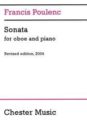 Tapa de Sonata for Oboe and Piano with Booklet
