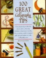 Tapa de 100 Great Calligraphy Tips