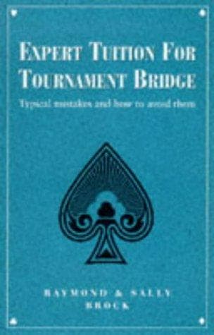 Tapa de Expert Tuition for Tournament Bridge