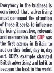 Tapa de CDP - The Home of British Advertising