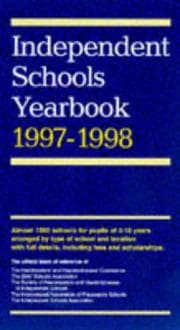 Tapa de Independent Schools Year Book (Reference)
