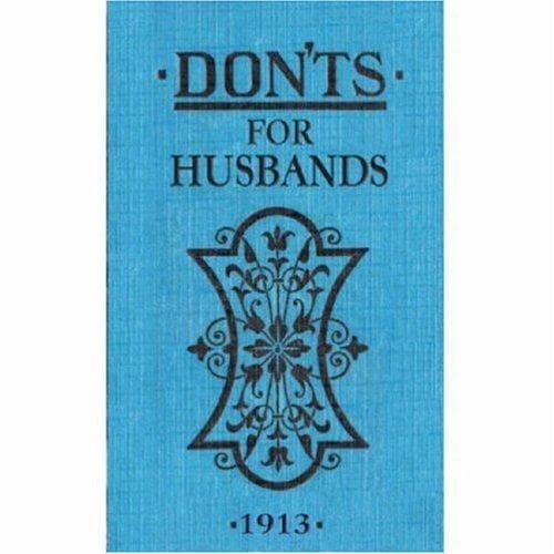 Tapa de Don'ts for Husbands