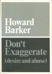Tapa de Don't Exaggerate