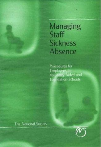 Tapa de Managing staff sickness absence