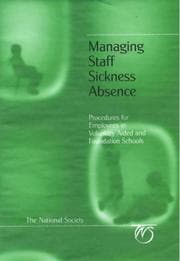 Tapa de Managing staff sickness absence