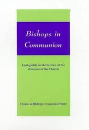 Tapa de Bishops in communion