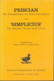 Tapa de On Theophrastus on Sense-Perception and on Aristotle on the Soul 2.5-12 (Peoples of Roman Britain)