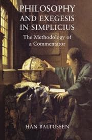 Tapa de Philosopy and Exegesis in Simplicius