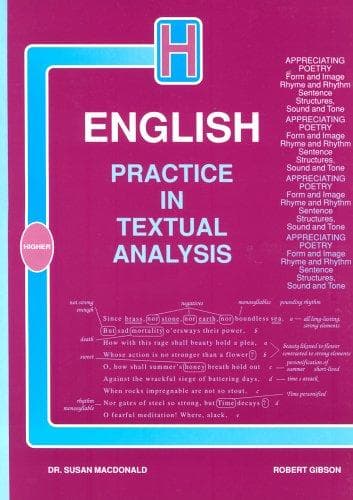 Tapa de Practice in Textual Analysis Higher English (Practice in)