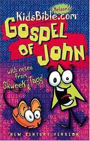 Tapa de Nelson's KidsBible.com Gospel of John
