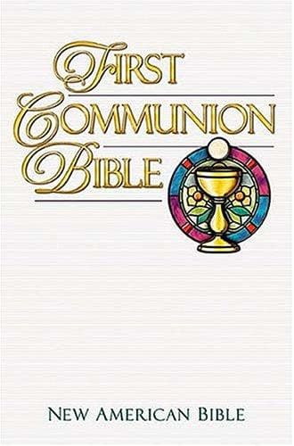 Tapa de First Communion Bible