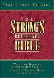 Tapa de New Strong's Reference Bible