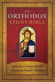 Tapa de The Orthodox Study Bible