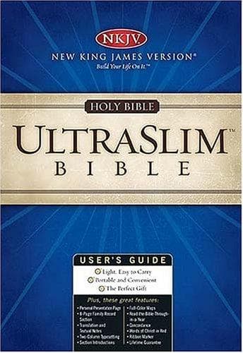 Tapa de UltraSlim Bible