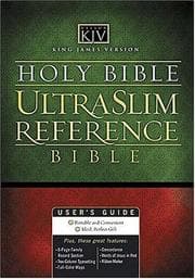 Tapa de KJV UltraSlim Center-Column Reference Bible