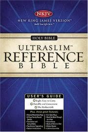 Tapa de NKJV UltraSlim Center-Column Reference Bible