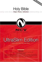 Tapa de NCV UltraSlim Bible