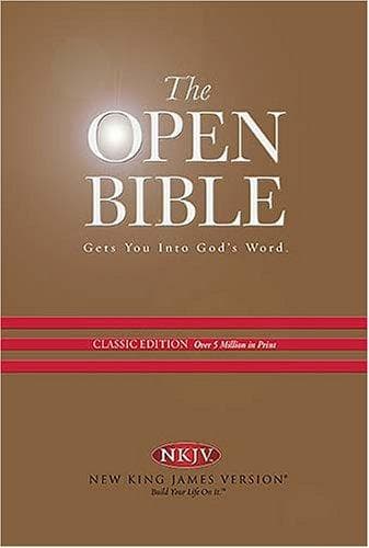 Tapa de Open Bible, Classic Edition