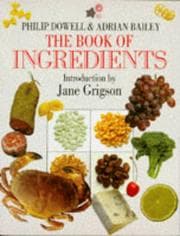 Tapa de The book of ingredients