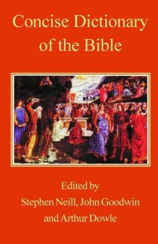 Tapa de Concise Dictionary of the Bible