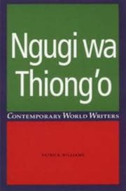Tapa de Ngugi Wa Thiong'o (Contemporary World Writers)