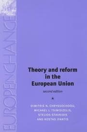 Tapa de Theory and reform in the European Union