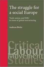 Tapa de The Struggle for a Social Europe