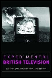 Tapa de EXPERIMENTAL BRITISH TELEVISION; ED. BY LAURA MULVEY