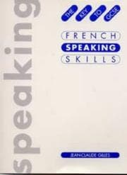 Tapa de French Speaking Skills (Key to GCSE)
