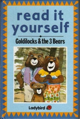Tapa de Goldilocks and the three bears