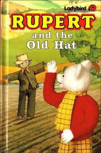 Tapa de Rupert and the Old Hat (Rupert Bear)