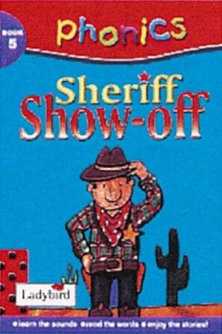 Tapa de Sheriff Show-off (Phonics)