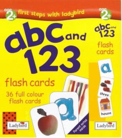 Tapa de ABC/123 (First Steps Flashcards)