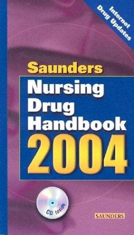 Tapa de Saunders nursing drug handbook