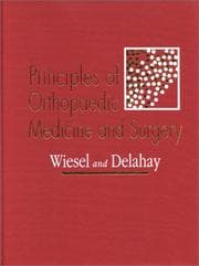 Tapa de Principles of orthopaedic medicine and surgery