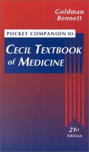 Tapa de Pocket campanion to Cecil textbook of medicine