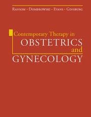 Tapa de Contemporary Therapy in Obstetrics and Gynecology