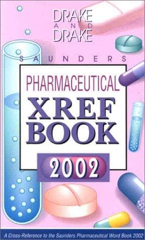Tapa de Saunders Pharmaceutical XREF Book 2002