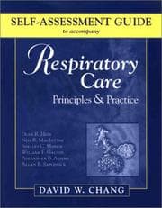 Tapa de Self-Assessment Guide to Accompany Hess's Respiratory Care Principles & Practice