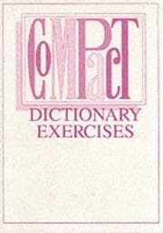 Tapa de Compact dictionary exercises