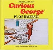 Tapa de Curious George plays baseball