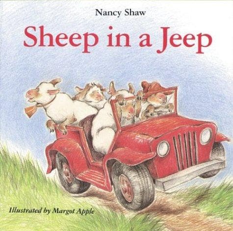Tapa de Sheep in a jeep